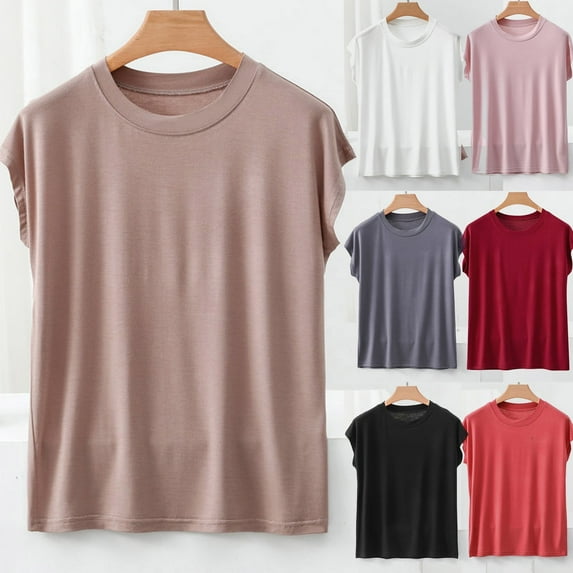 Summer Fashion Plus Size Tshirts for Women Oversized Round Neckweats Long Turtleneck Velvetweat