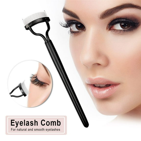 50% off Eyelash Comb Lash Separator Mascara Lift Curl Stainless Steel Brush