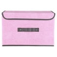 thumbnail image 1 of 50% off,Foldable Storage Box With Lid 2pcs (large + Small) Fabric Storage Box With Lid, Closet Storage Box, Room Organization, Office Storage, Toy Storage, 1 of 6
