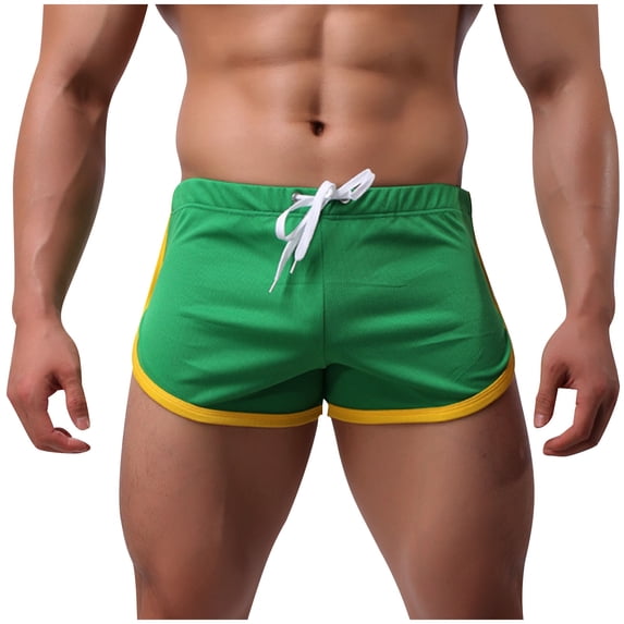 Miqool Mens 3" Workout Running Shorts Quick Dry Summer Beach Shorts Comfort Cotton Sweat Shorts Bodybuilding Gym Athletic Shorts