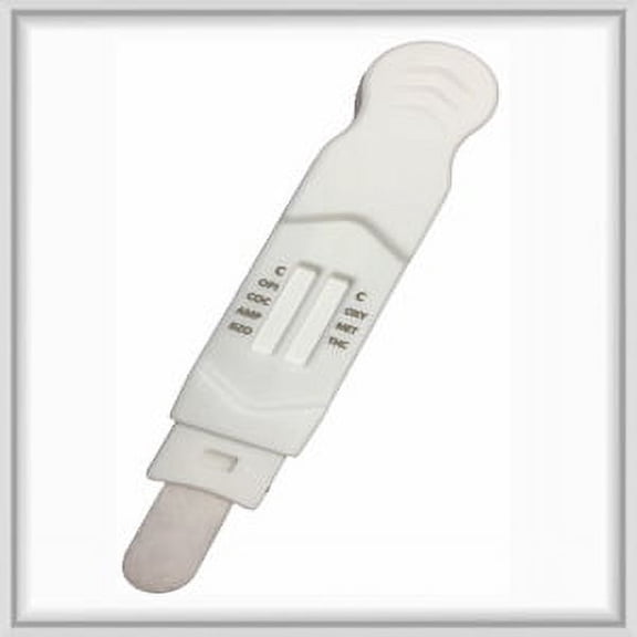 (50 pack) 7 Panel Saliva Drug Oral Fluid Test Kits - AMP/BZO/COC/mAMP/OPI/OXY/THC
