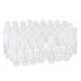 thumbnail image 1 of 50-pack Empty Clear Plastic Fine Mist Bottles with Microfiber Cleaning Cloth, 20ml Refillable Container Perfect for Cleaning Solutions, Oils, Air Freshener, Toner and More, 1 of 8