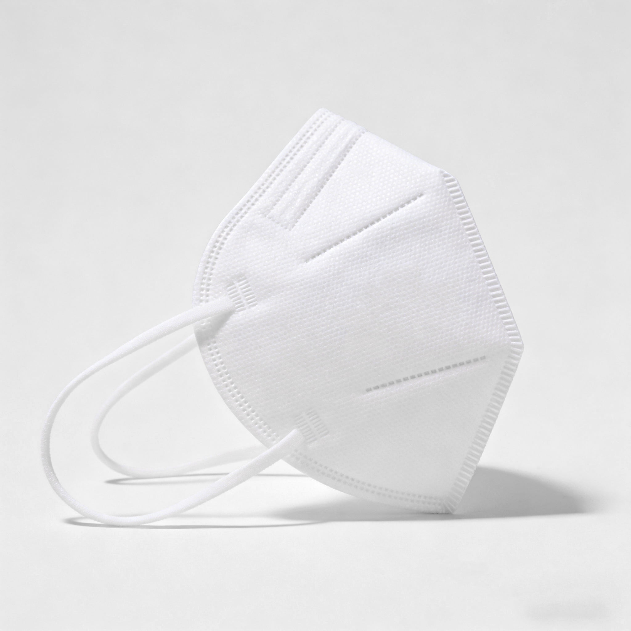 50-pack Face Masks, Premium 5-Layer Disposable Dust Mask Respirator for Adults White