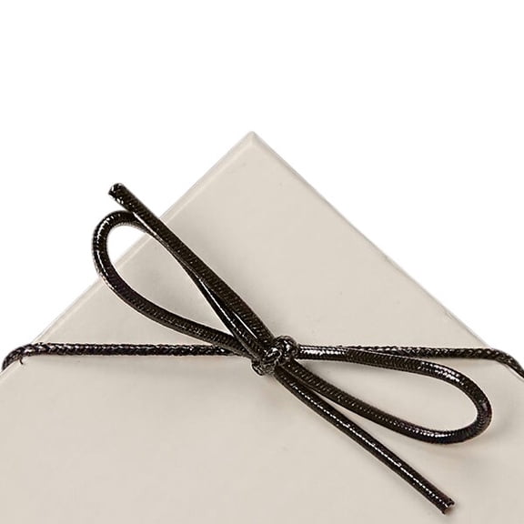50 pack Gift Box Stretch Loops, 8 inches, Black
