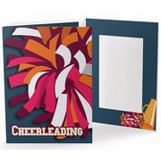 50 pack Our Colorful CHEERLEADING POM-POM 4x6 Photo Folder - 4x6