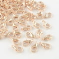 thumbnail image 1 of 50 pc Zinc Alloy Lobster Claw Clasps Parrot Trigger Clasps Cadmium Free Lead Free Rose golden 14x8mm Hole: 1.8mm, 1 of 1