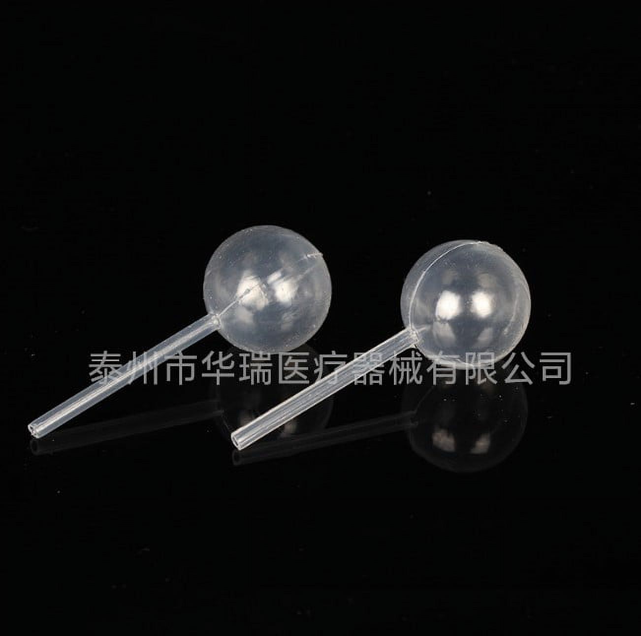 50 pcs Ball Shape Dropper Pipette Plastic Squeeze Pipettes Transfer Liquid Pipettes