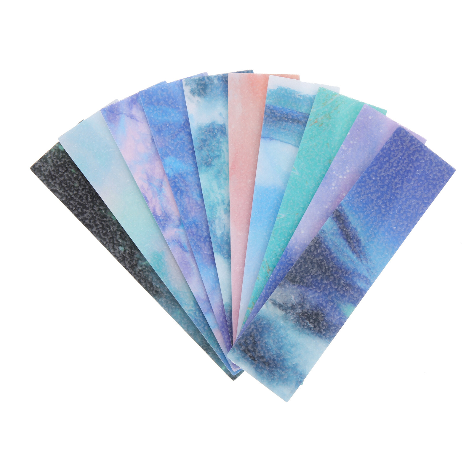 50 pcs Calm Stickers Textured Strips Toys Sensory Stickers Pads