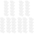 thumbnail image 1 of 50 pcs Transparent Port Plugs Anti-dust Charging Port Plug Phone Accessories Compatible with Type-C, 1 of 6