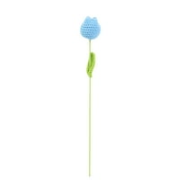 Artificial Flowers Outdoor Spring Decor Faux Silk Morning Glory Fake Hanging Flowers UV Resistant Look Real for Home Porch Lawn Garden(Pack 2)