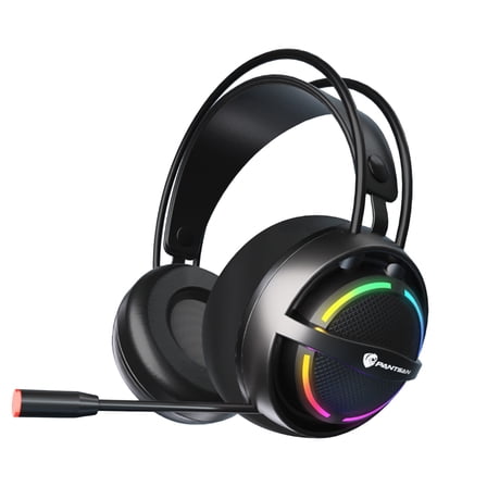 Over Ear Wired Stereo Headphones for Podcasts, Studio Monitoring and Recording Headset for Computer, Keyboard and Guitar with 6.3 mm (1/4") Add On Adapter, Black