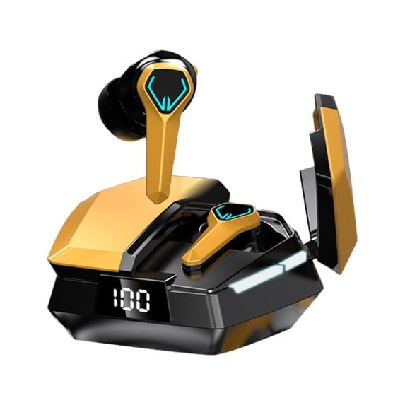 Wireless Earbuds Bluetooth Headphones Sport, Bluetooth Earbuds Stereo Ear Buds, Noise Cancelling Mic, IP7 Waterproof Headset for Workout/Running