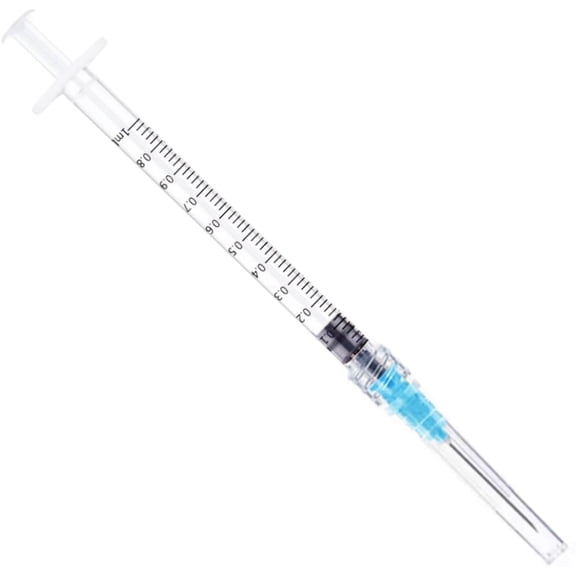50 pack/box -23 gauge needle 1ml laboratory dispensing tool, independent packaging