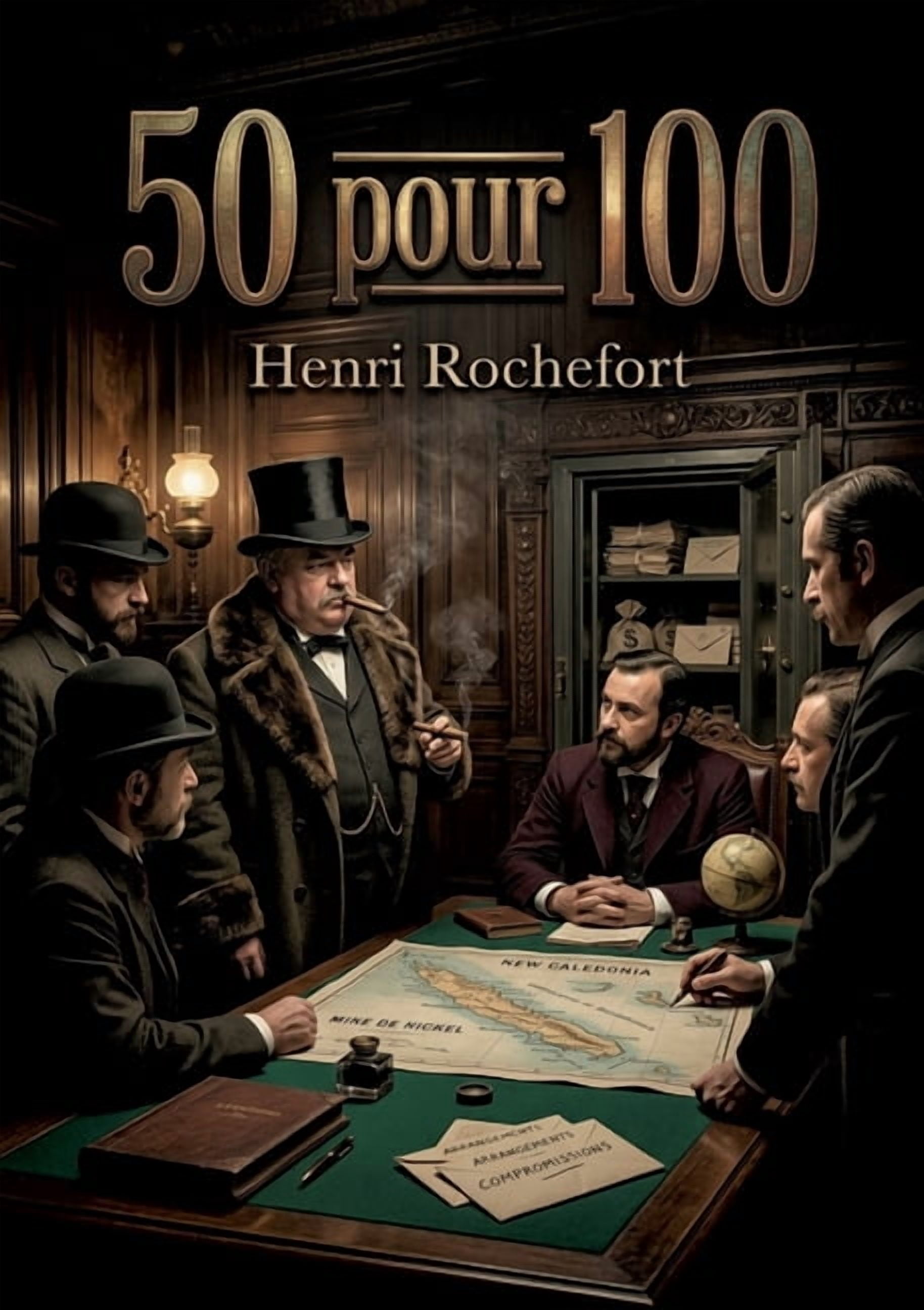 50 pour 100: Une satire sociale mordante signÃ©e Henri Rochefort, offrant une plongÃ©e dans les coulisses politiques et fi, (Paperback)