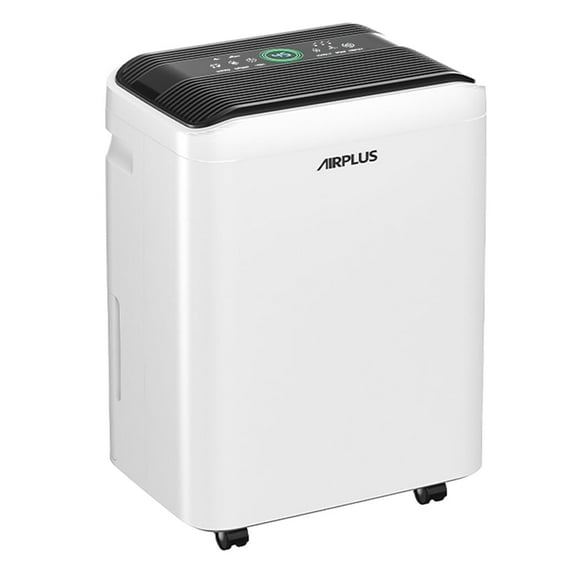 50 pt. 4,500 sq. ft. Quiet Dehumidifier with Drain Hose for Home, Basement, with Auto Defrost, 24H Timer in White