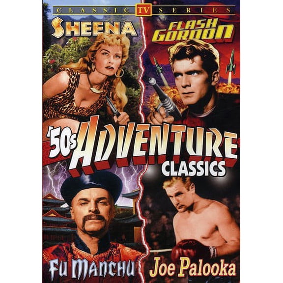 50's TV Adventure Classics (DVD), Alpha Video, Drama
