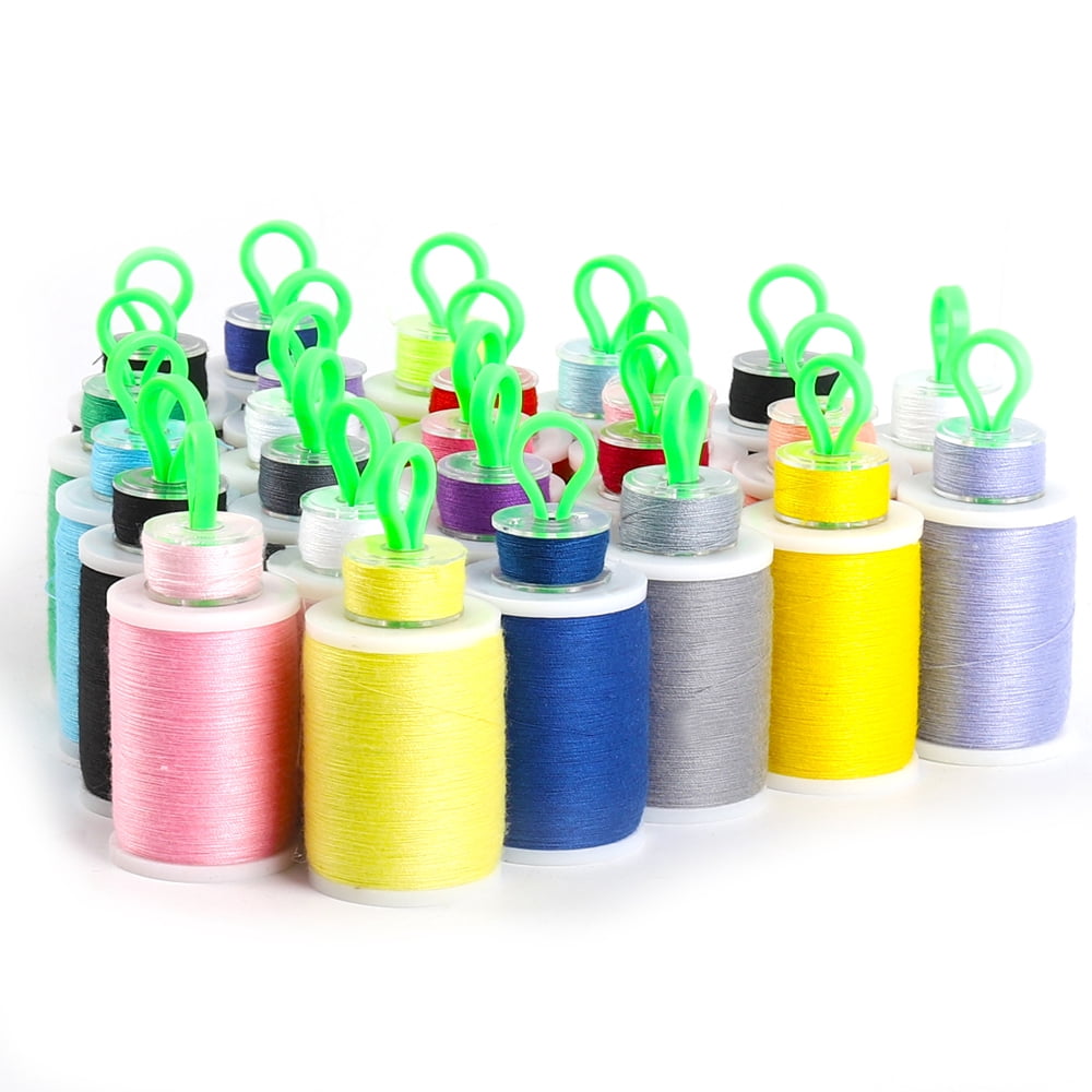 50 side spool and sewing thread, 21 Color Cotton sewing machine thread(mixed cotton)
