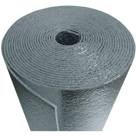 50 sqft Vehicle Car Heat Insulation Sound Deadener Dampening Muffling Thermal Automotive 1/4 Foam, Foil Tape