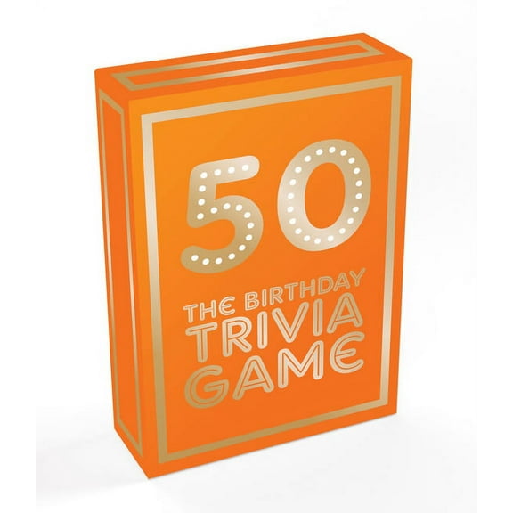 50 - The Birthday Trivia Game (Cards)