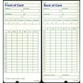 thumbnail image 1 of 50 uPTC1000-1 Compatible Time Cards for Non-Calculating HN3000 AutoAlign Time Clock (fits HN1000, HN1500, HN3000, HN3500, HN3540, UB1000), 1 of 2