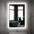 50"x 35" Vanity Mirror with Lights AntiFog Bathroom Mirror 3 Color