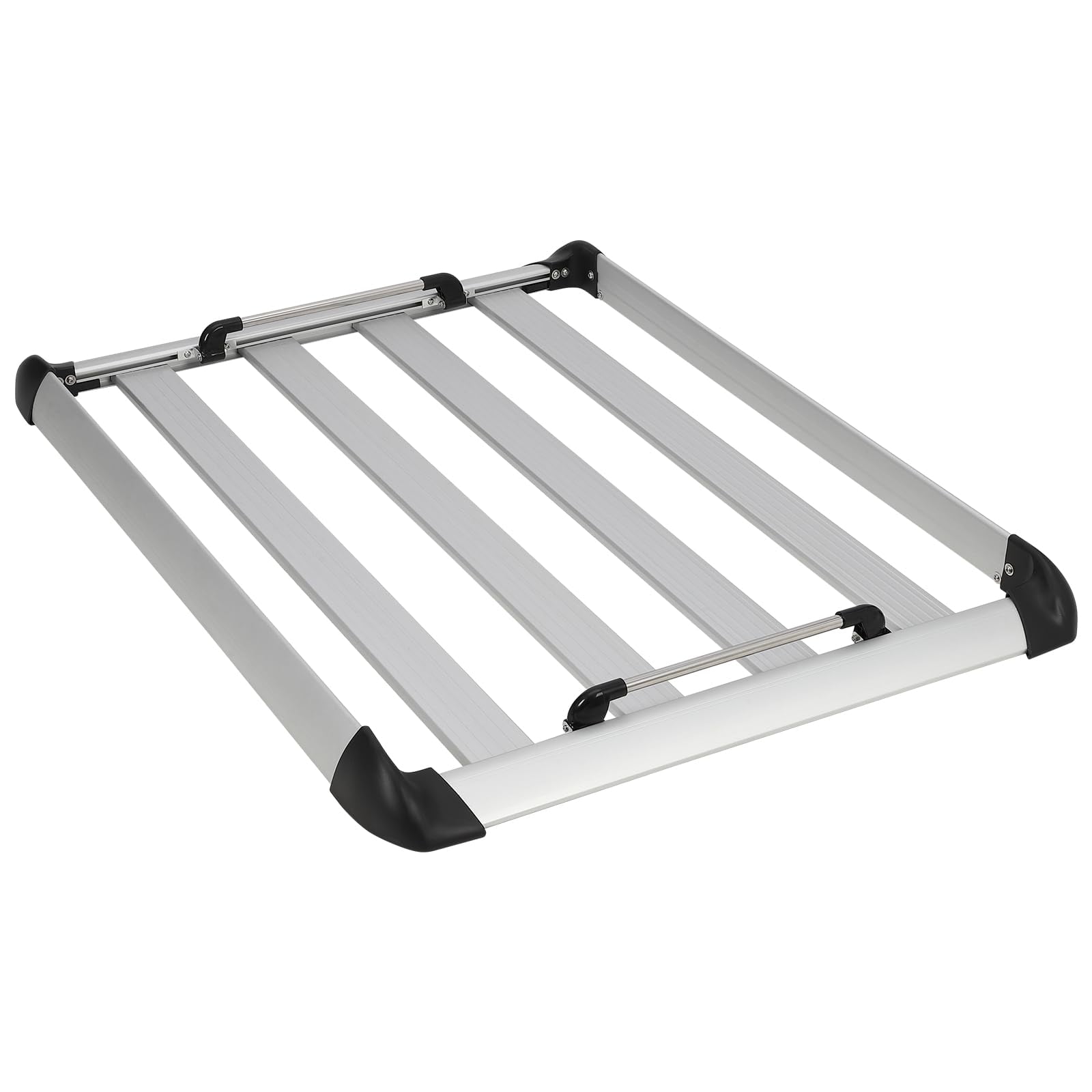 Roof rack cargo basket aluminum