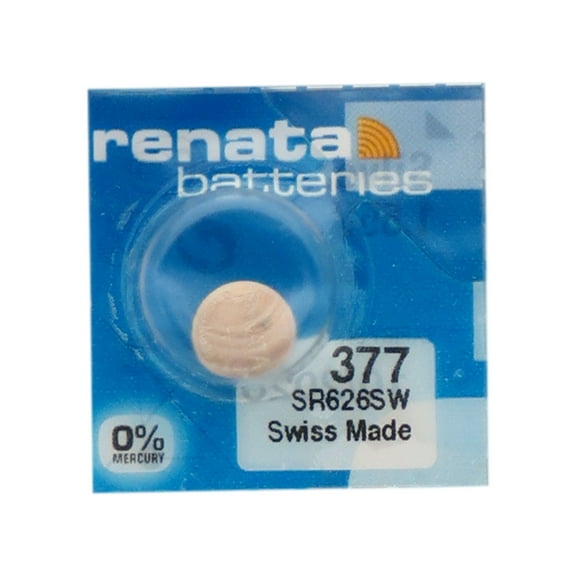 50 x 377 / SR626SW Renata Silver Oxide Button Batteries