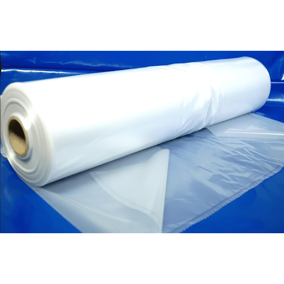 50" x 48" x 84" Gusseted Shrink Pallet Bags - 6mil Clear - 20bags/roll