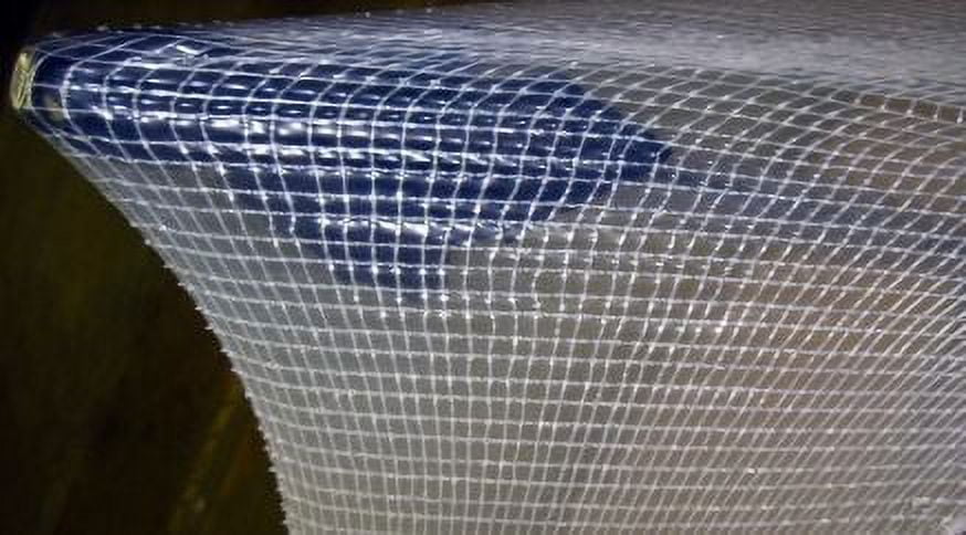 50' x 50' 3-Ply Non-Seamable Reinforced Shrink Wrap - White