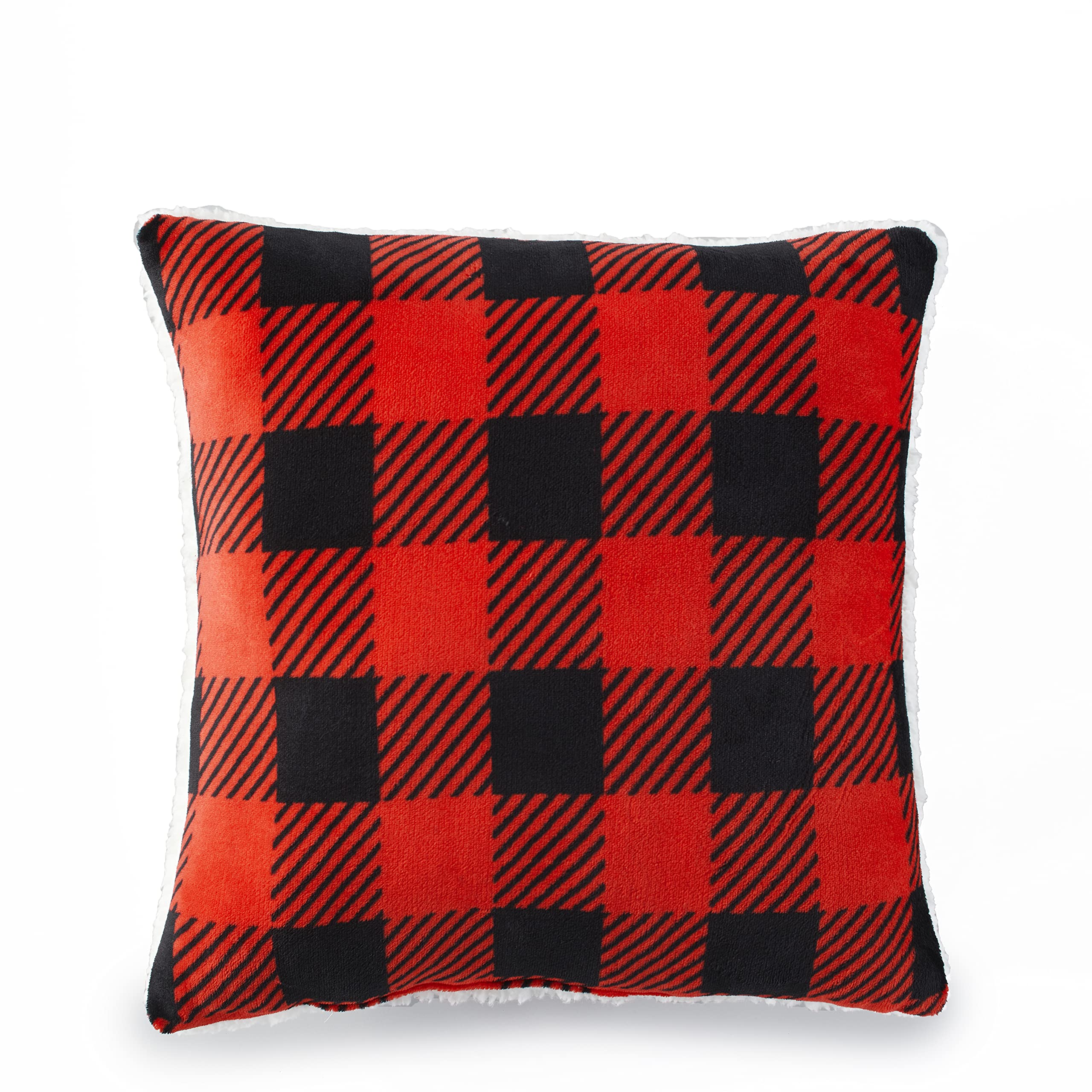 50" x 60" Buffalo Check Accent Pillows - Black/Red Accent Pillow
