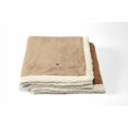 thumbnail image 1 of 50" x 60" Light Tan Challenger Lambswool Throw - Machine-Washable, 1 of 1