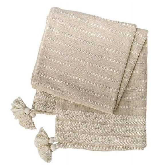 50 x 60 in. Gideon Oyster Throw Blanket