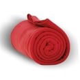 thumbnail image 1 of 50 x 60 in. Heavy Weight Fleece Blanket Throw, Red - Case of 24, 1 of 1
