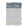 thumbnail image 1 of 50 x 60 in. Sevan Collection Block Throw Blanket, Navy Blue, 1 of 1