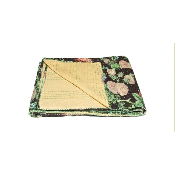 50" X 70" Multi Colored Eclectic Bohemian Traditional Throw Blankets