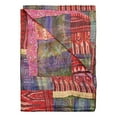 thumbnail image 1 of 50" x 70" Silk Multicolor Throws, 1 of 2