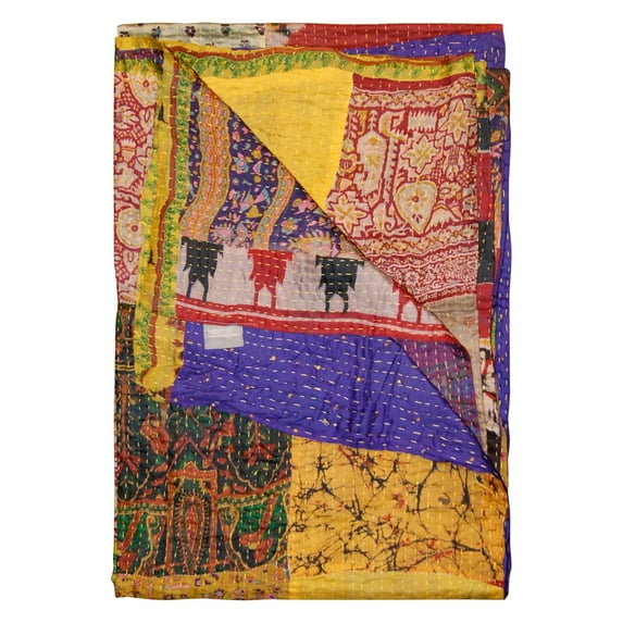 50" x 70" Silk Multicolor Throws