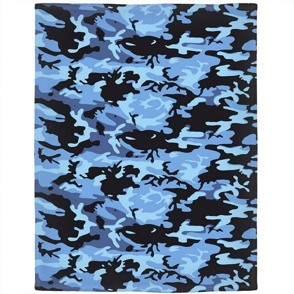 50" x 80" Blanket Throw Comfort Warmth Soft Cozy Air Conditioning Easy Care Machine Wash Camouflage