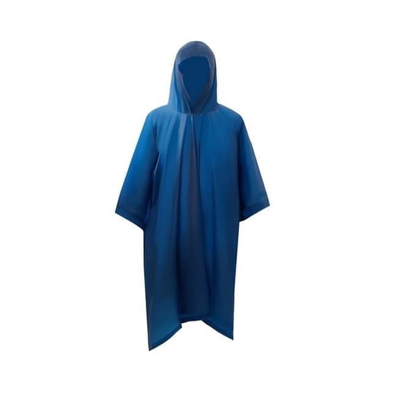 50 x 80 in. Heat-Sealed Vinyl Poncho, Camo