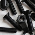 thumbnail image 1 of 50 x Black Nylon Countersunk plastic machine screws, M5 x 20mm, Plastic Bolts, Nuts & Washers, (13/64 x 25/32 in), 1 of 10