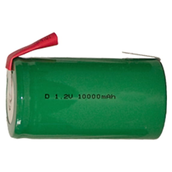50 x D NiMH Batteries with Tabs (10000 mAh)
