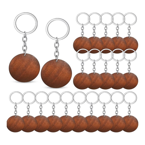 50 x Laser-engraving blanks-Coffee Color