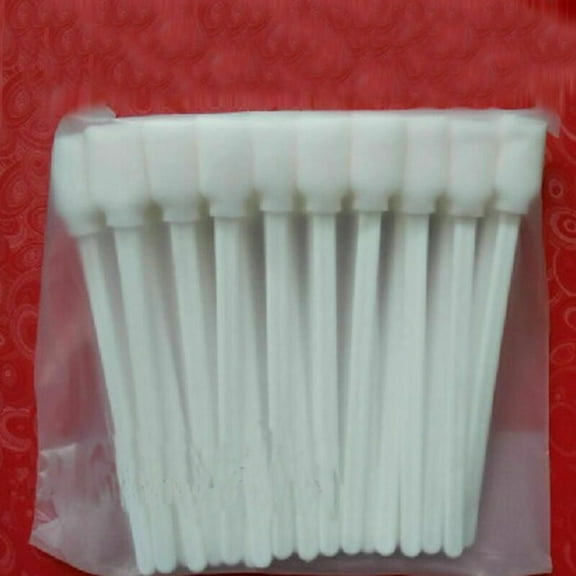 50 x Micro-Mechanical Cleaning Swabs Foam Tipped Stick for Roland for Mimaki for Mutoh for Epson Printer TAPDRA Spare Part