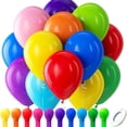 50 X Multicoloured Birthday Balloons 12 Inches Multi Coloured Balloons 50-x-multicoloured-birthday-balloons-12-inches-multi-coloured-balloons