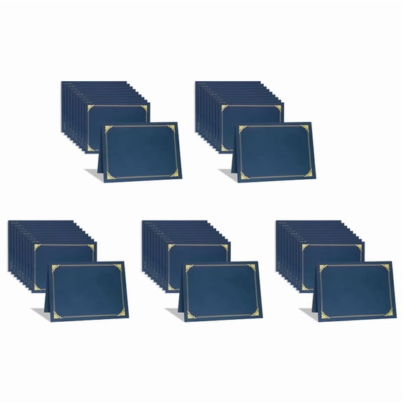 50 x document holder-Blue