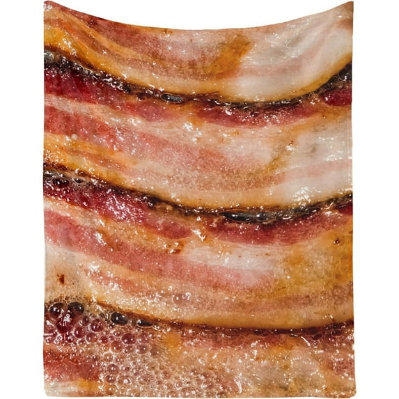 50"x60" Blanket Throws Gift for Kids Boys Girls Plush Lightweight Sheet Funny Food Stuffed Super Soft Flannel Blankets Men Women Bedding for Party Couch BedPoster