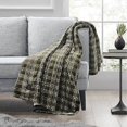 50"x60" Cozy Heated Throw Blanket Green Plaid Brookstone
