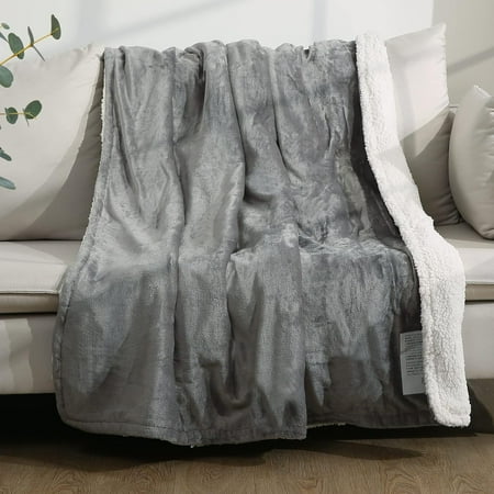 50"x60" Electric Heated Blanket Throw Heating Blanket Throw Flannel, 4 Heating Levels & 6 Hours Auto Off, ETL Certification