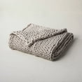 thumbnail image 1 of 50"x70" 12lbs Solid Knit Weighted Blanket - Casaluna™, 1 of 3
