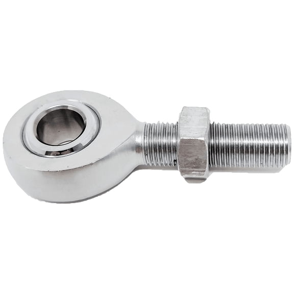 .500" 1/2" Rod End Heim Joint with jam nut Left Hand thread (Reverse)